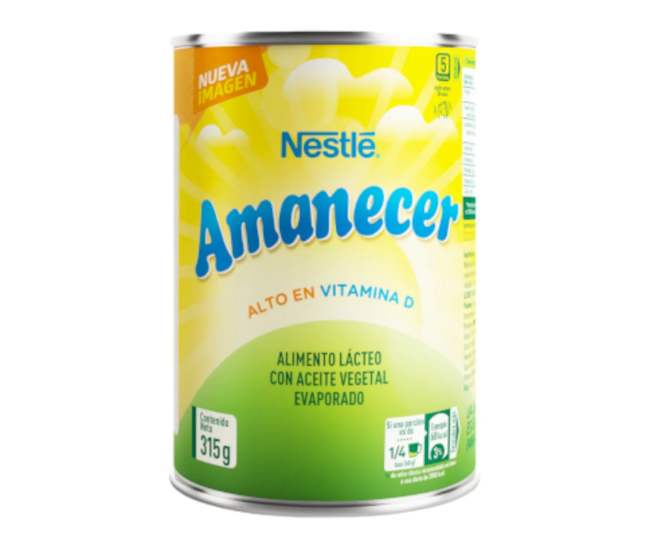 NESTLE AMANECER Milk Evp 48x315g XP
