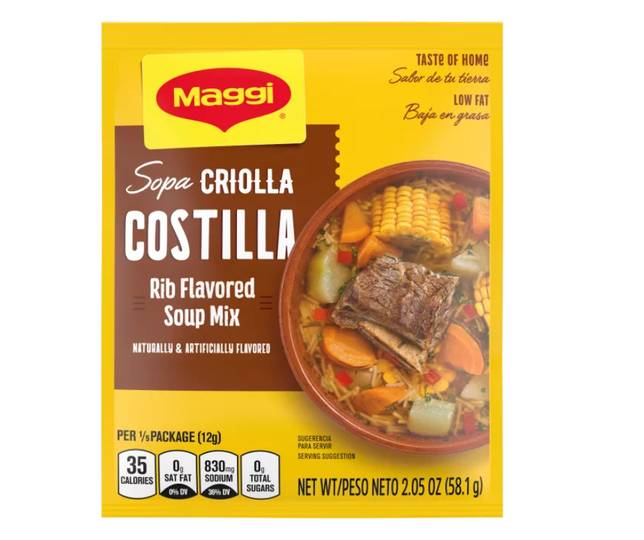 MAGGI Criolla Rib Soup 12(12x58g) XP