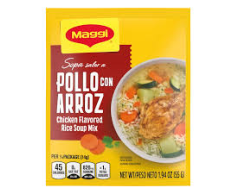 MAGGI Soup Chicken Rice Fort12(12x55g)XP