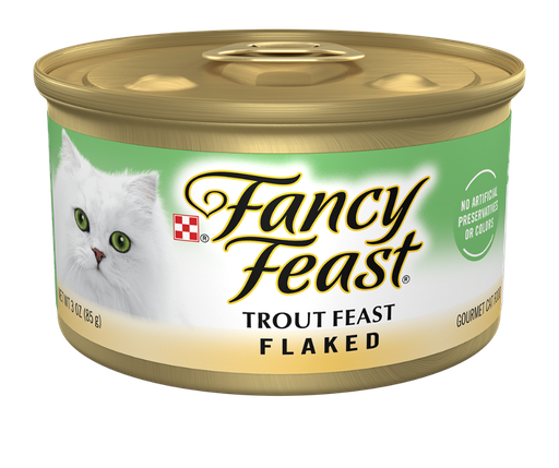 [11050078] FANCY FEAST FLAKED Trout CndC 24x3oz XI