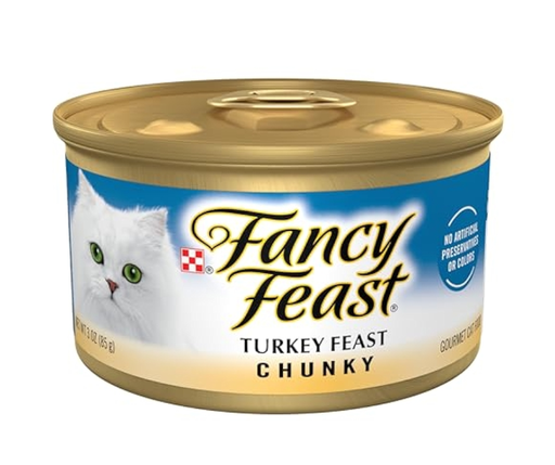 [11051920] FANCY FEAST CHUNKY Trky CndC 24x3oz US