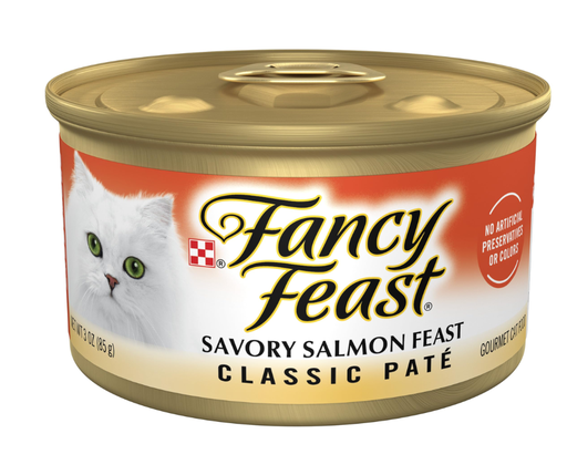 [11056674] FANCY FEAST CLAS Svry Smn 24x3oz N9 US